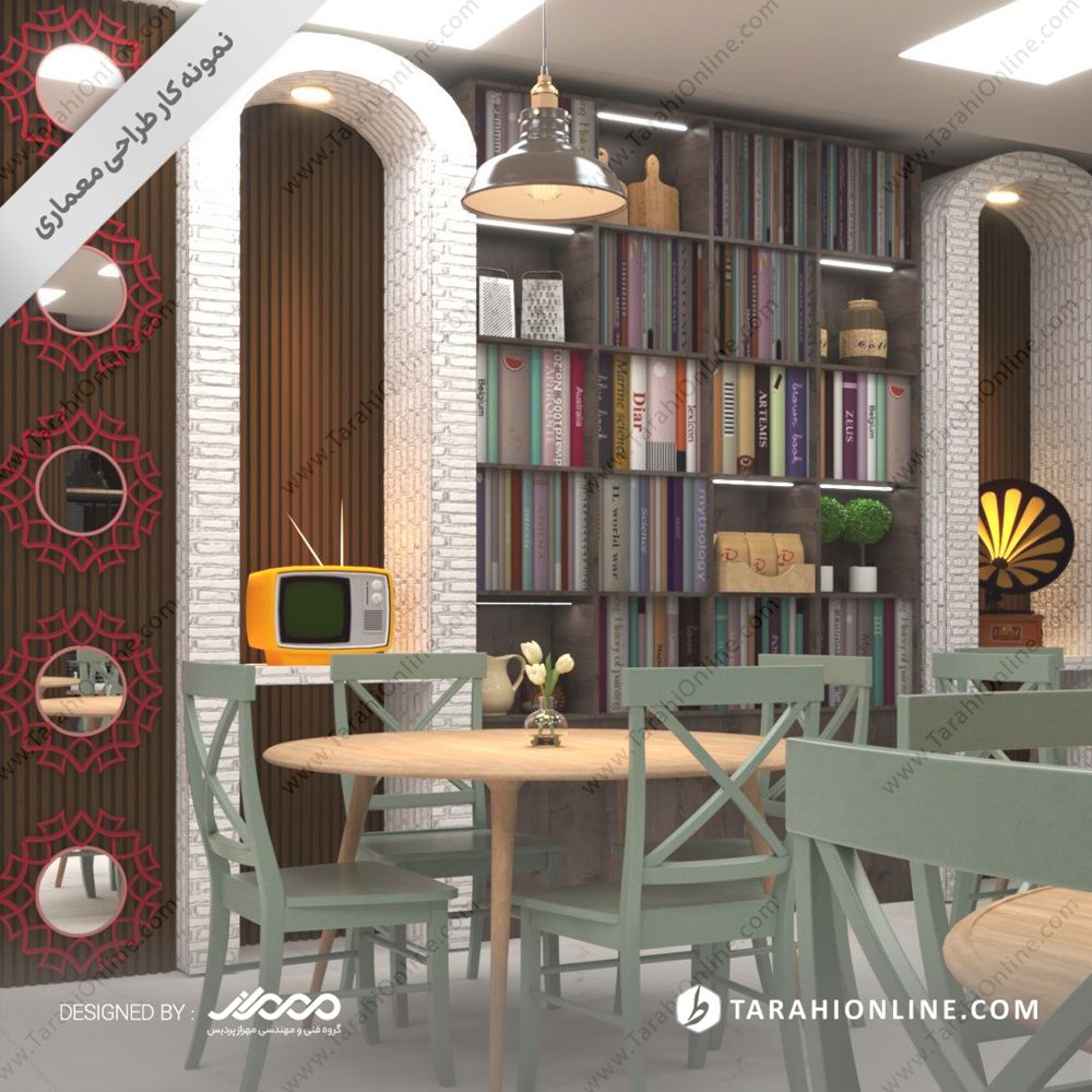 طراحی داخلی اغذیه فروشی - تصویر 2